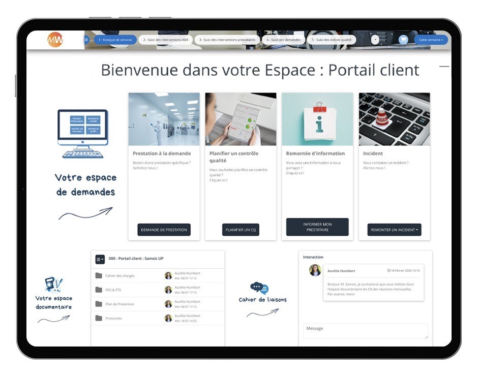 portail client