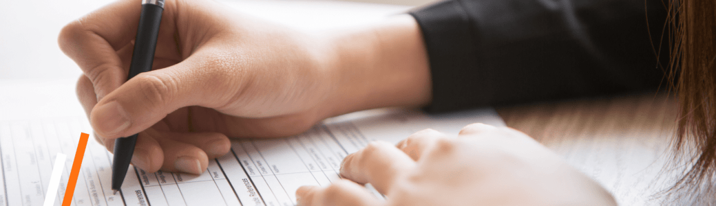 cropped-view-of-woman-filling-in-application-form